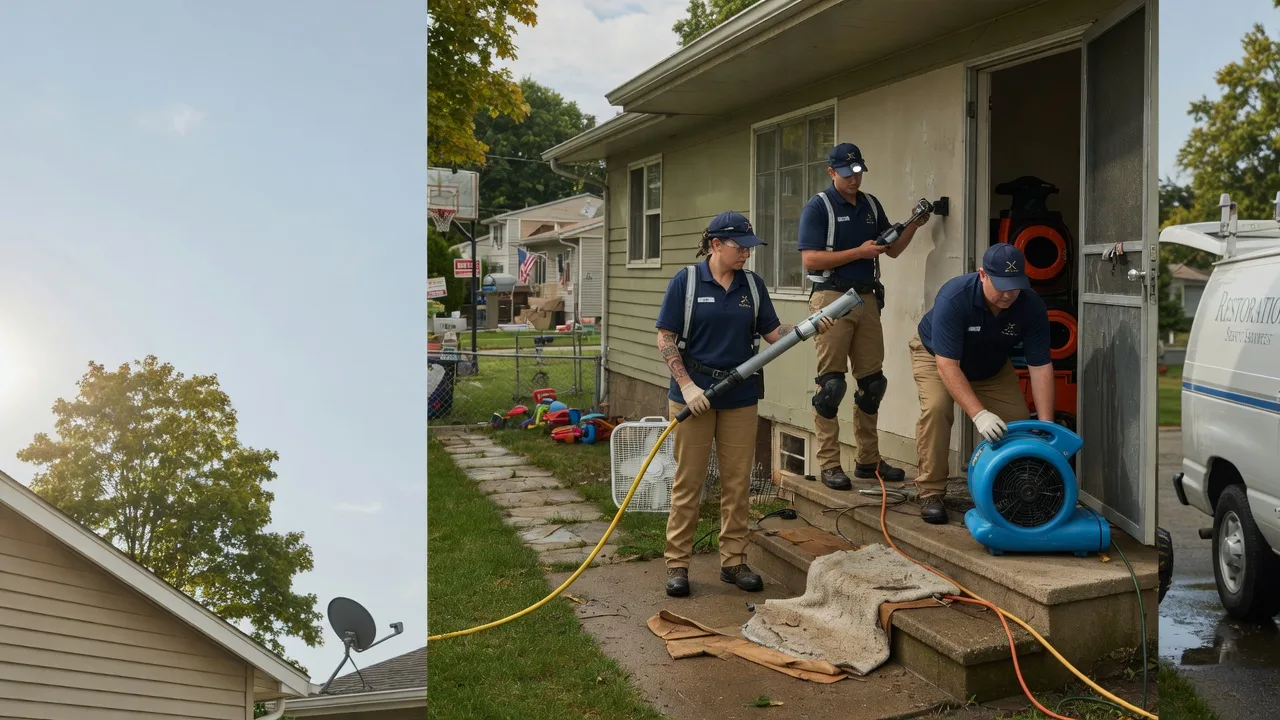 Crawl Space Water Removal in Lewisville, OH near me
